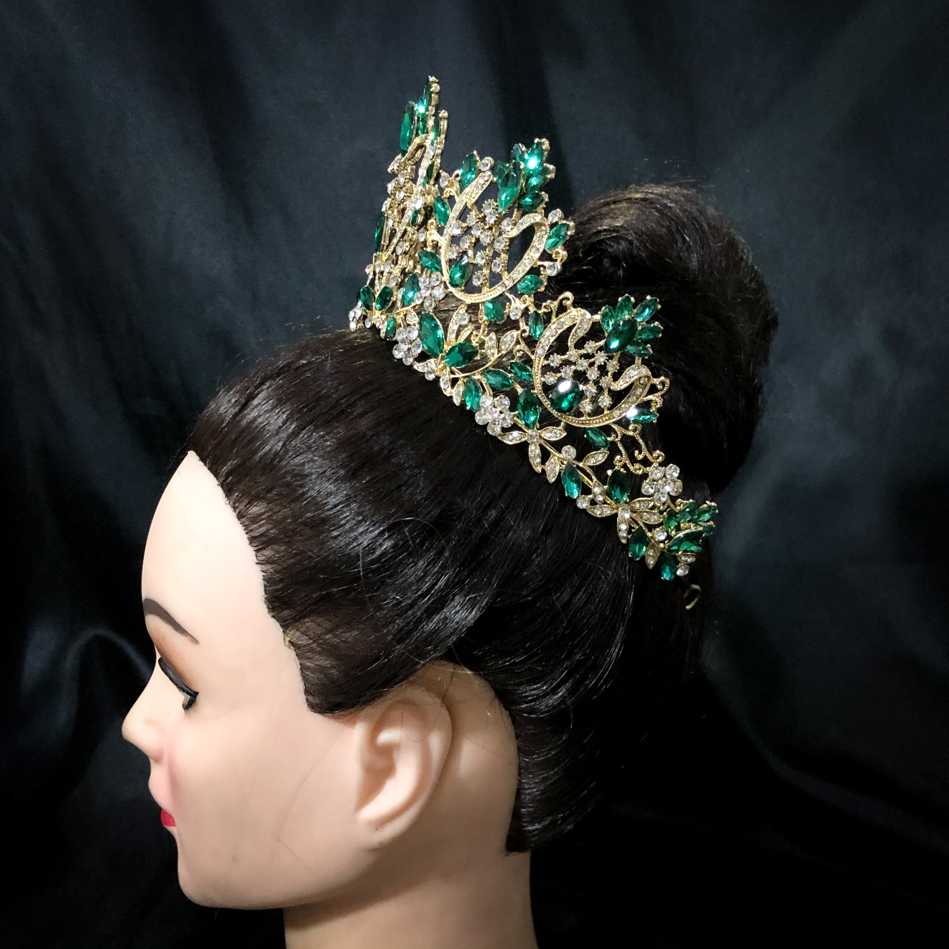 (พร้อมส่ง) เทียร่า 257 สีเขียว