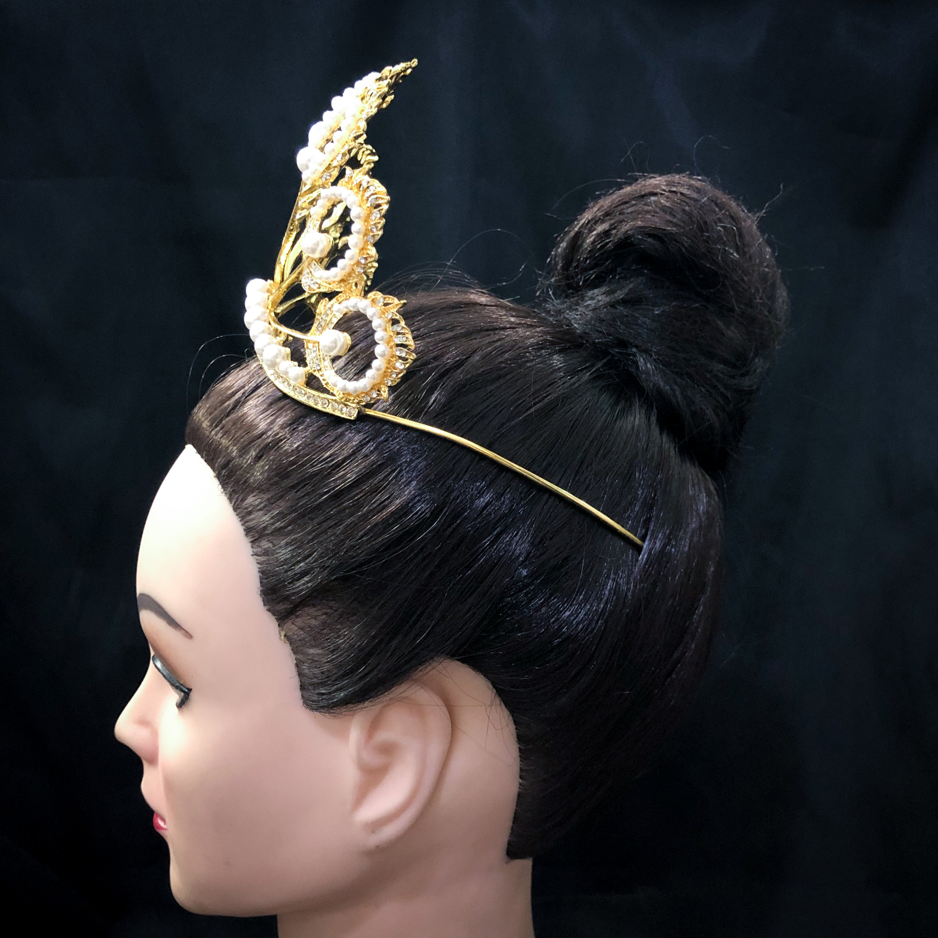 (พร้อมส่ง) เทียร่า 089 มิกิโมโต้ Mikimoto Miss Universe สีทอง