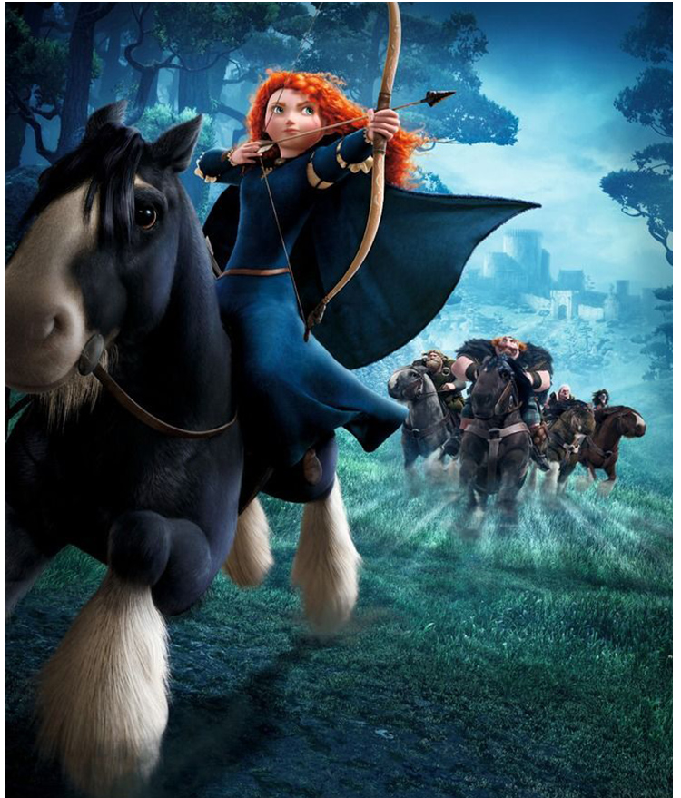 ชุดเมริด้า @ Brave นักรบสาวหัวใจมหากาฬ