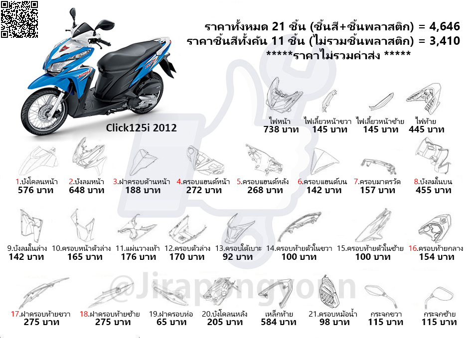 ชุดสี Click125i (2012)