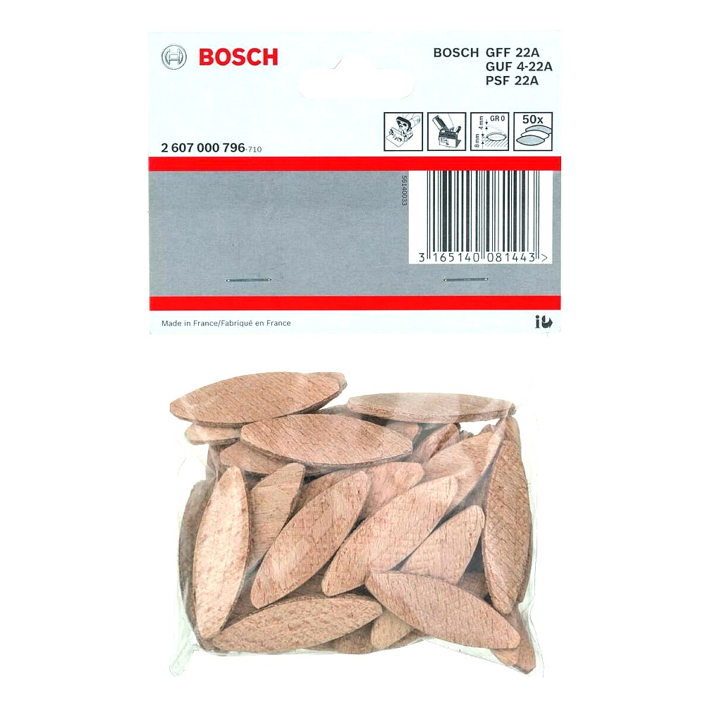 จอยท์บิสกิต เบอร์ 0 BOSCH 2607000796 จำนวน 50 ชิ้น