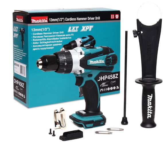 สว่านกระแทกไร้สาย DHP458Z MAKITA