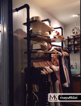 อุปกรณ์ตกแต่งร้านขายเสื้อผ้า อะคริลิค ราคาถูก