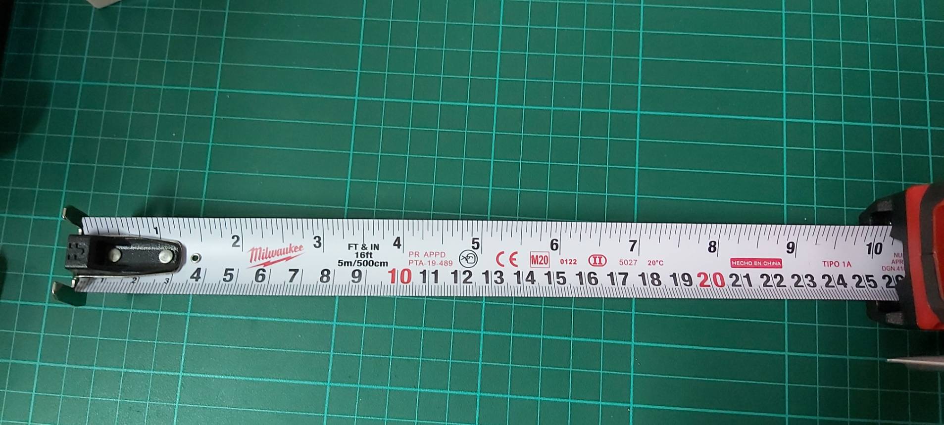 ตลับเมตร5m/16FT COMPACT MAGNETIC 48-22-0616 MILWAUKEE