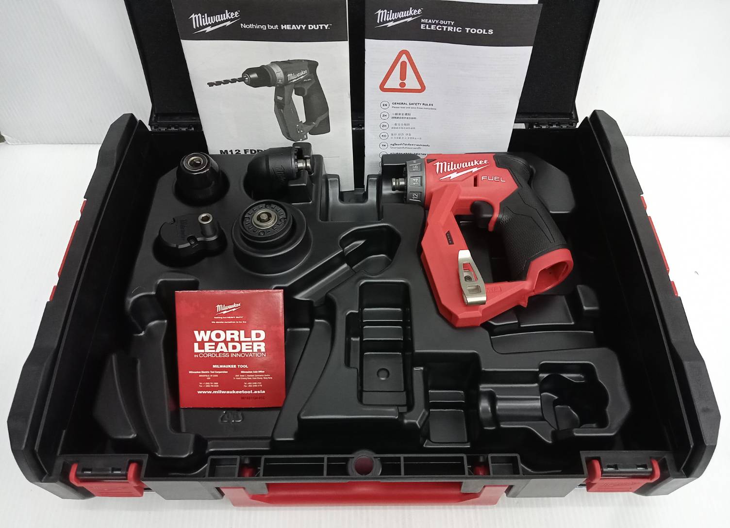 สว่านไขควงไร้สาย 12V M12 FDDXKIT-0X (เครื่องเปล่า) MILWAUKEE