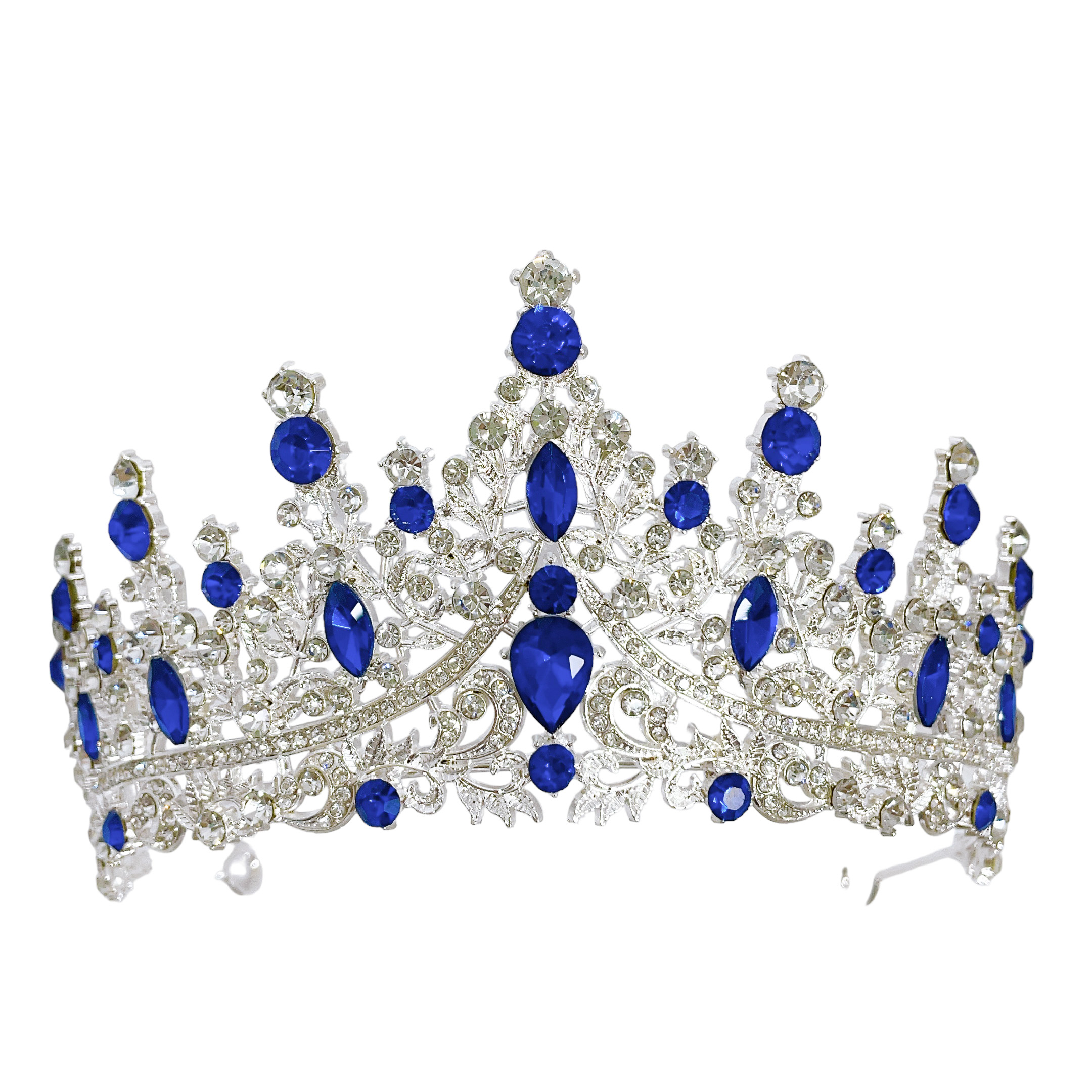 (พร้อมส่ง) เทียร่า 273 สีน้ำเงิน-เงิน