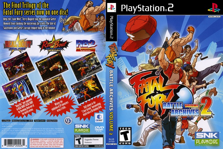 FATAL FURY BATTLE ARCHIVES VOL. 2 [US : DVD5 1 Disc]