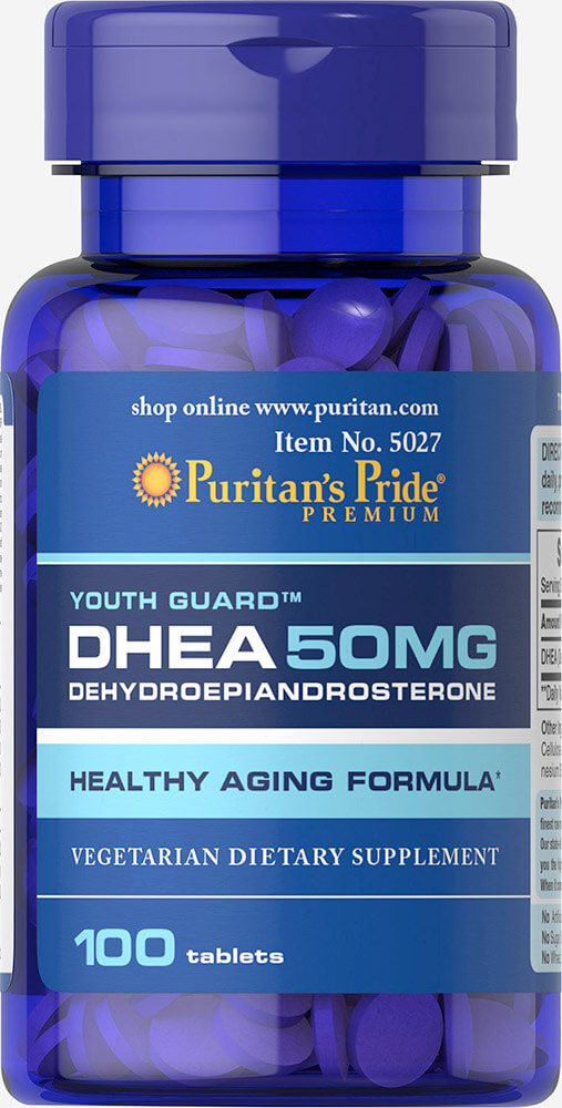 Puritan DHEA 50 mg 100 Tablets