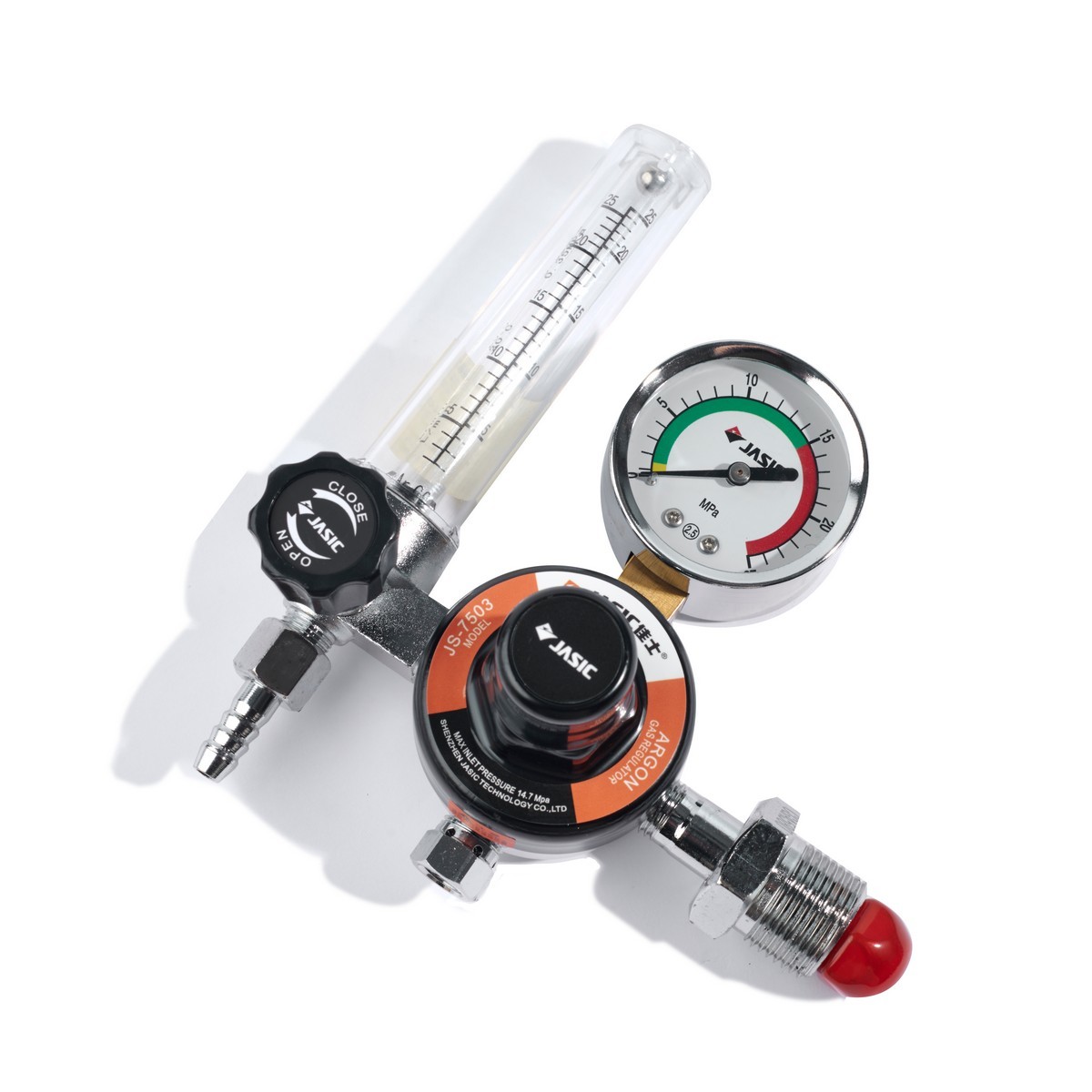JASIC เกจ์วัดแรงดัน อาร์กอน Argon J072-10086571
