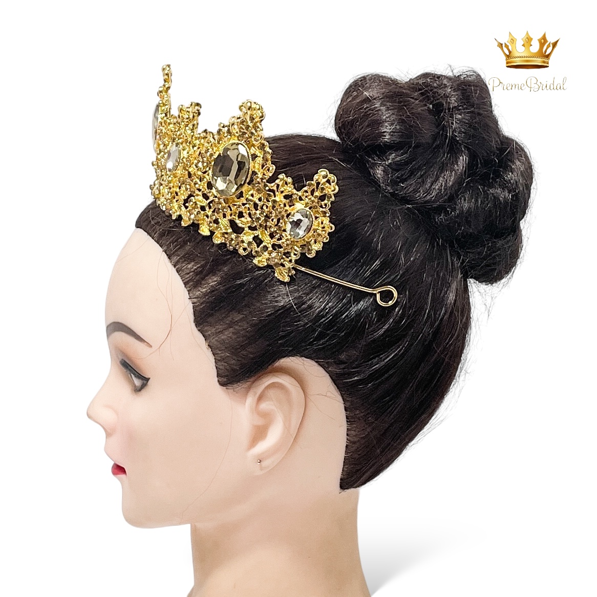 (พร้อมส่ง) เทียร่า 413 มงกุฎนางงาม ครึ่งหัว งานสวย ปราณีต QCเพชรทุกเม็ด สินค้าพร้อมส่งจากไทย