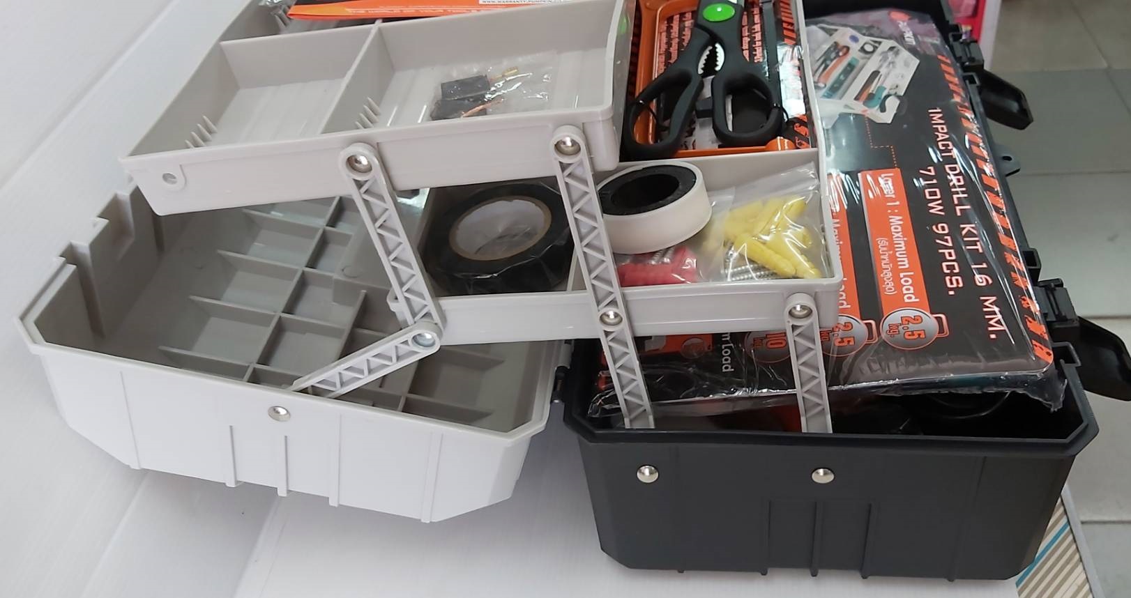 ชุดเครื่องมือสว่าน PUMPKIN 97ชิ้น รุ่น PM50236 710 วัตต์ (50236)