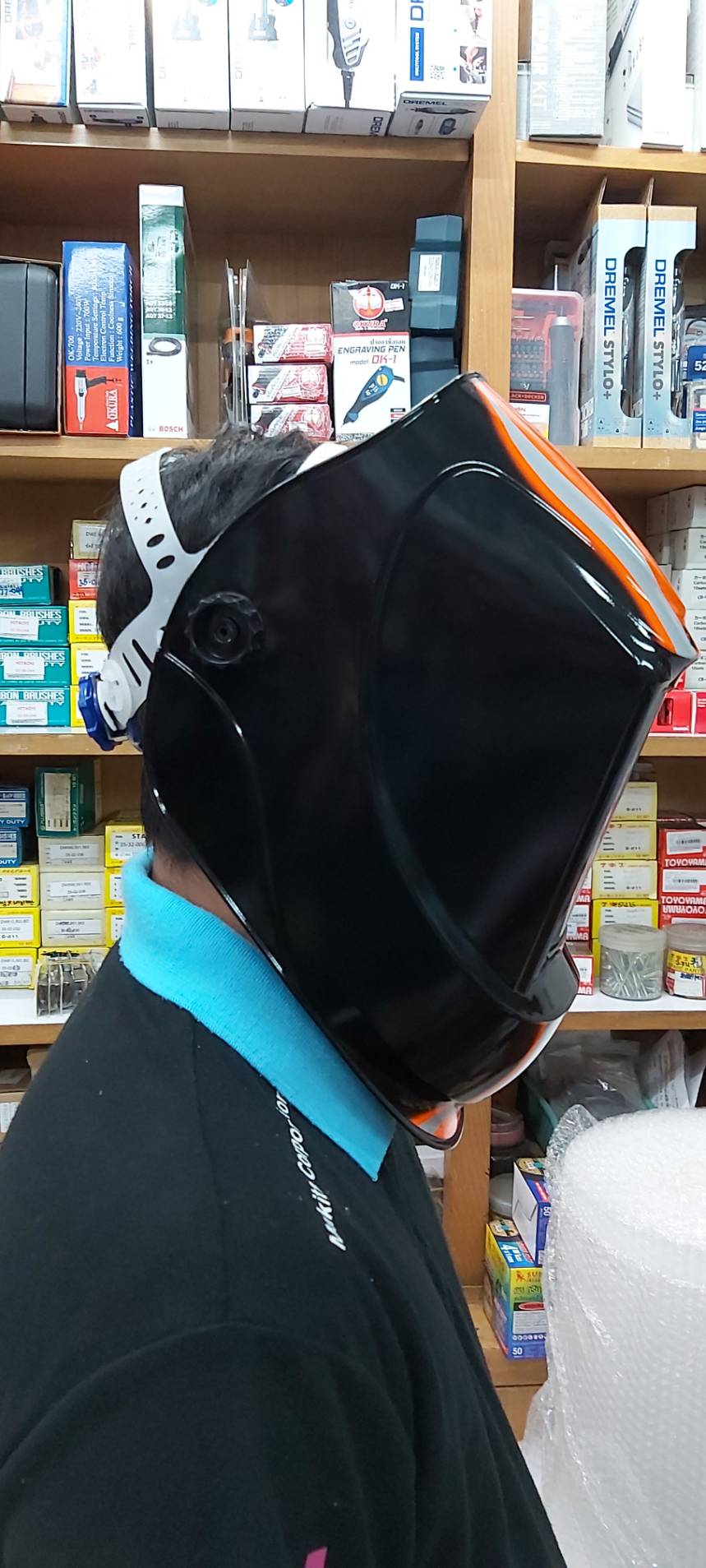 หน้ากากปรับแสง AUTO กระจกกว้าง LY800D JASIC True Color