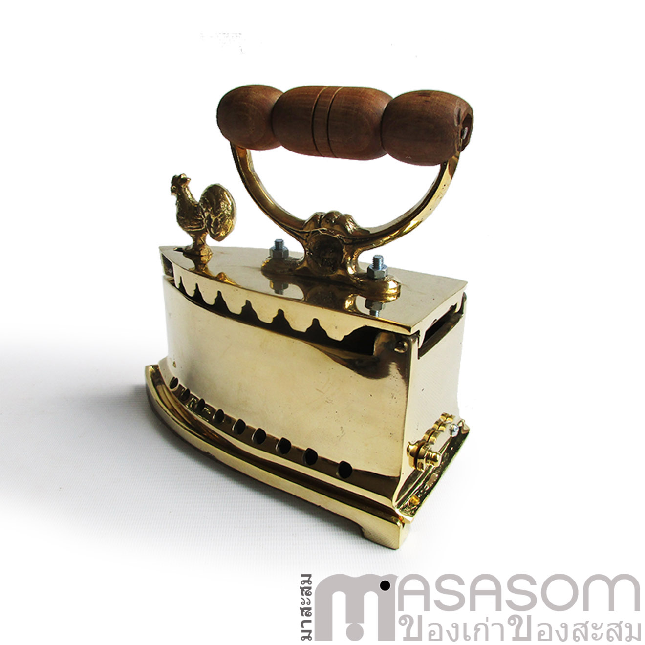 เตารีดทองเหลืองหัวไก่ 9 นิ้ว