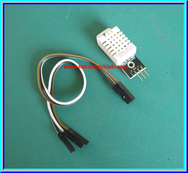 1x แผงเซ็นเซอร์อุณหภูมิ ความชื้น DHT22 /AM2302 (Temperature Humidity Sensor)