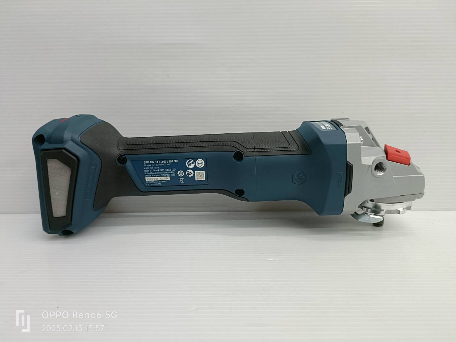 หินเจียร4" 18V GWS18V-11S BOSCH SOLO ปรับรอบได้