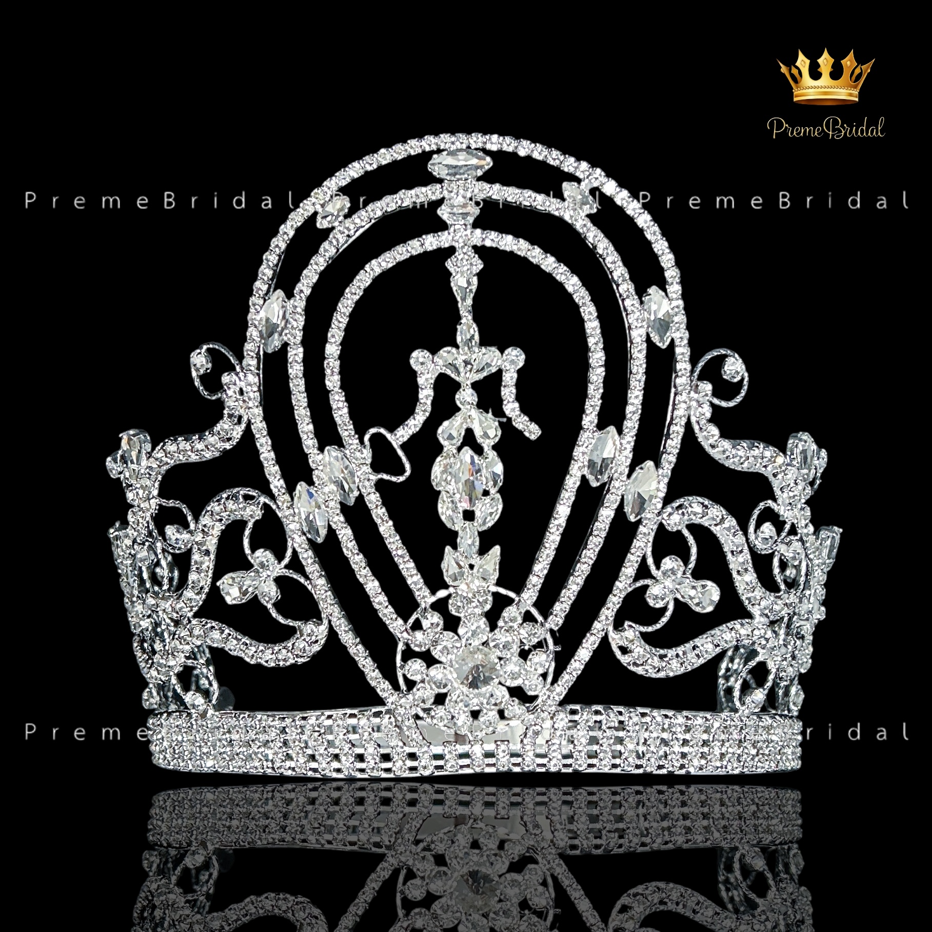 (พร้อมส่งจากไทย) มงกุฏ 134 Miss Universe รุ่นคลาสสิค งานสวย ปรับขนาดได้ ส่งจาก จ.อุบลราชธานี