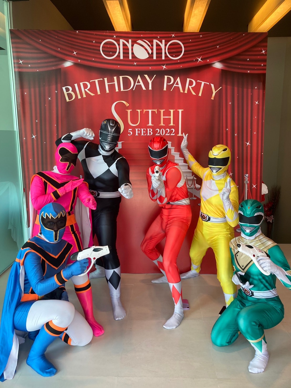 ชุดขบวนการ 5 สี / ขบวนการเพาเวอร์เรนเจอร์