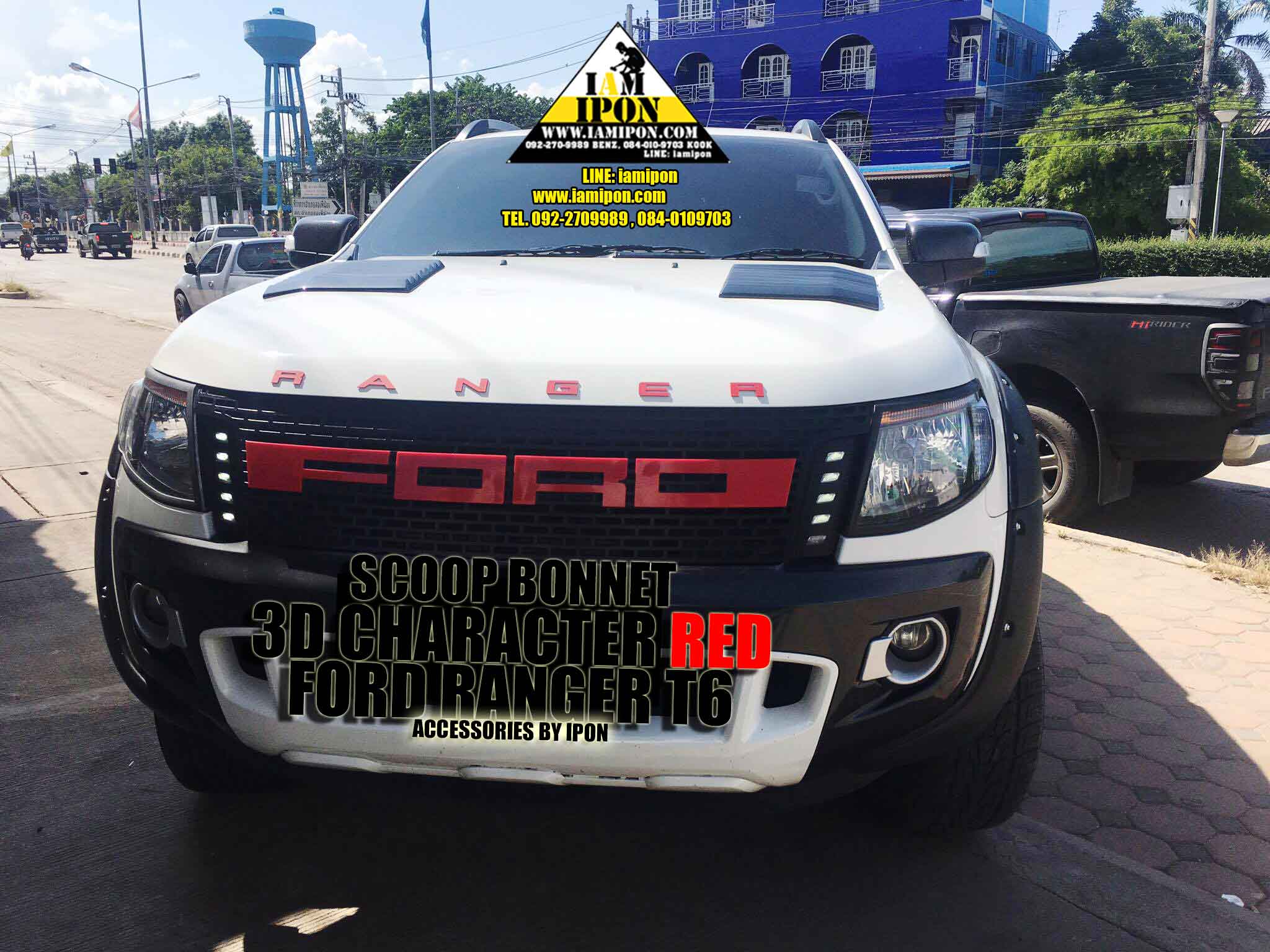 CHARACTER FORD RANGER T6-MC COLOR ตัวอักษรฟอร์ดเรนเจอร์ T6-MC รวมทุกสี