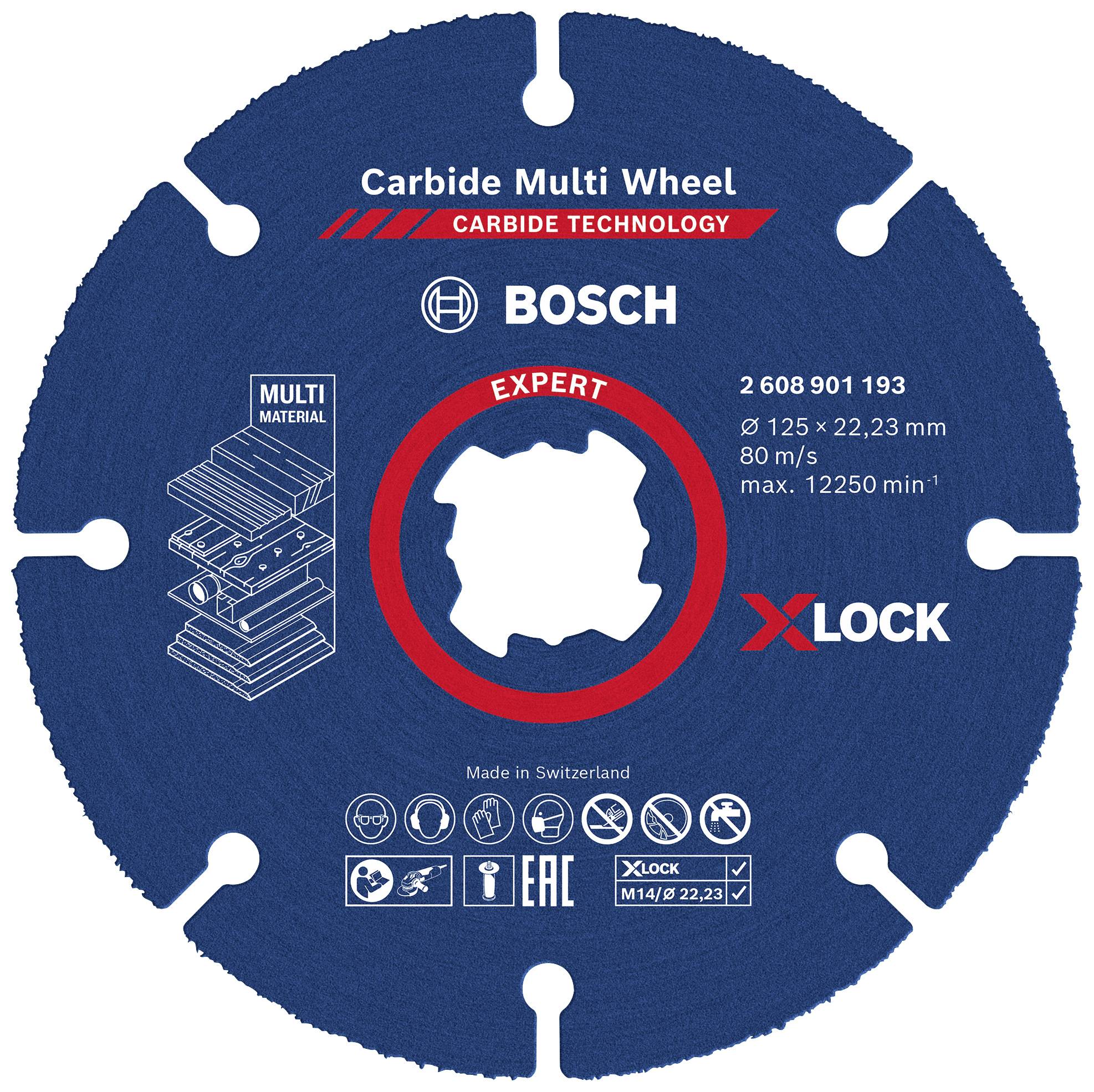 ใบตัดเอนกประสงค์5" carbide Multi Expert BOSCH X-LOCK