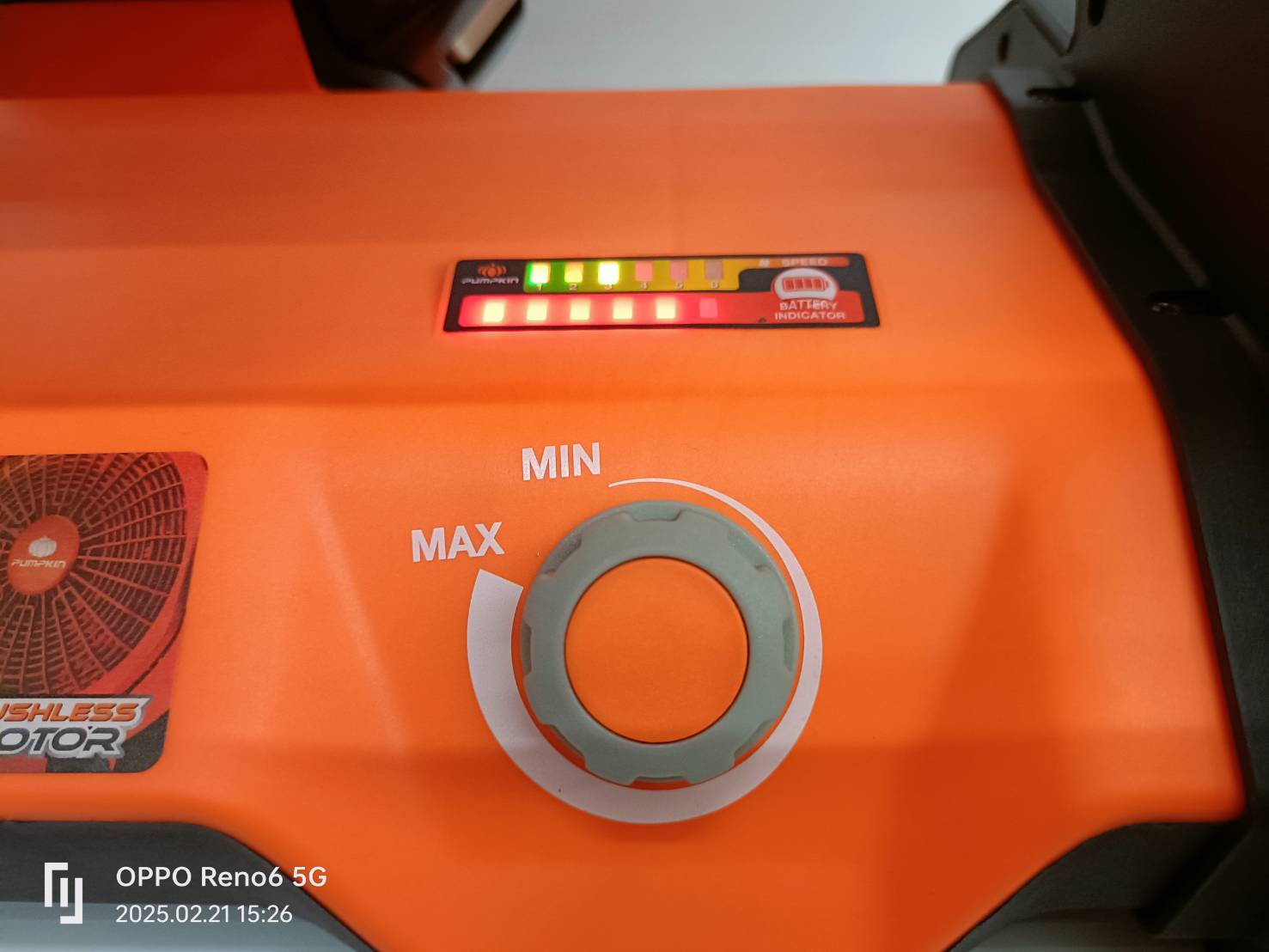 พัดลม10" INF-105FA PUMPKIN