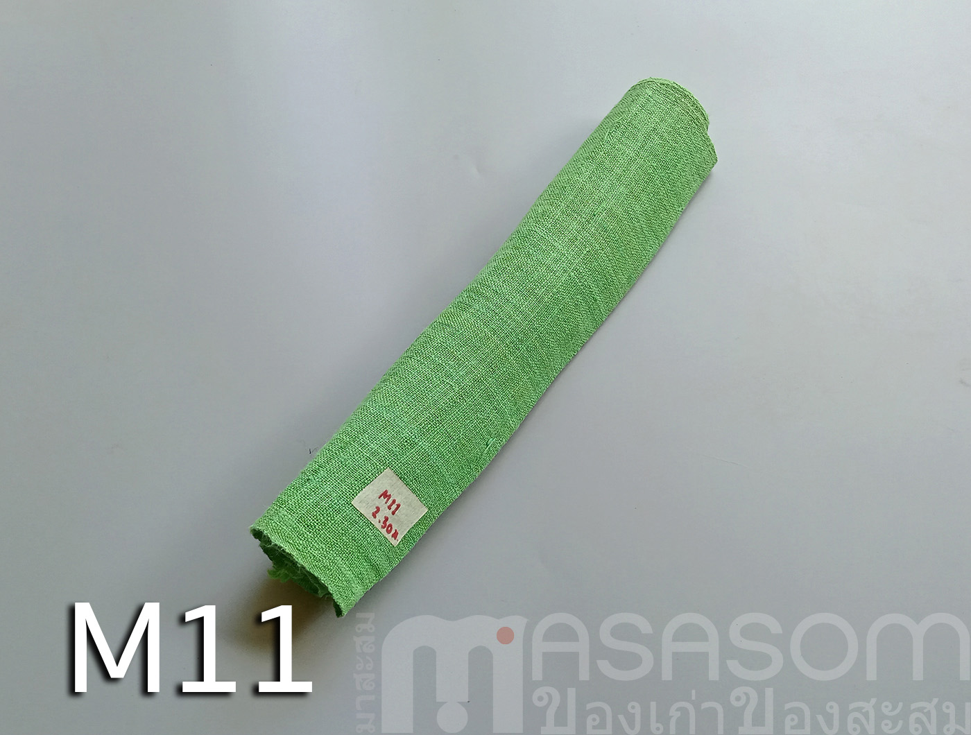 ผ้าใยกัญชงทอมือย้อมสี