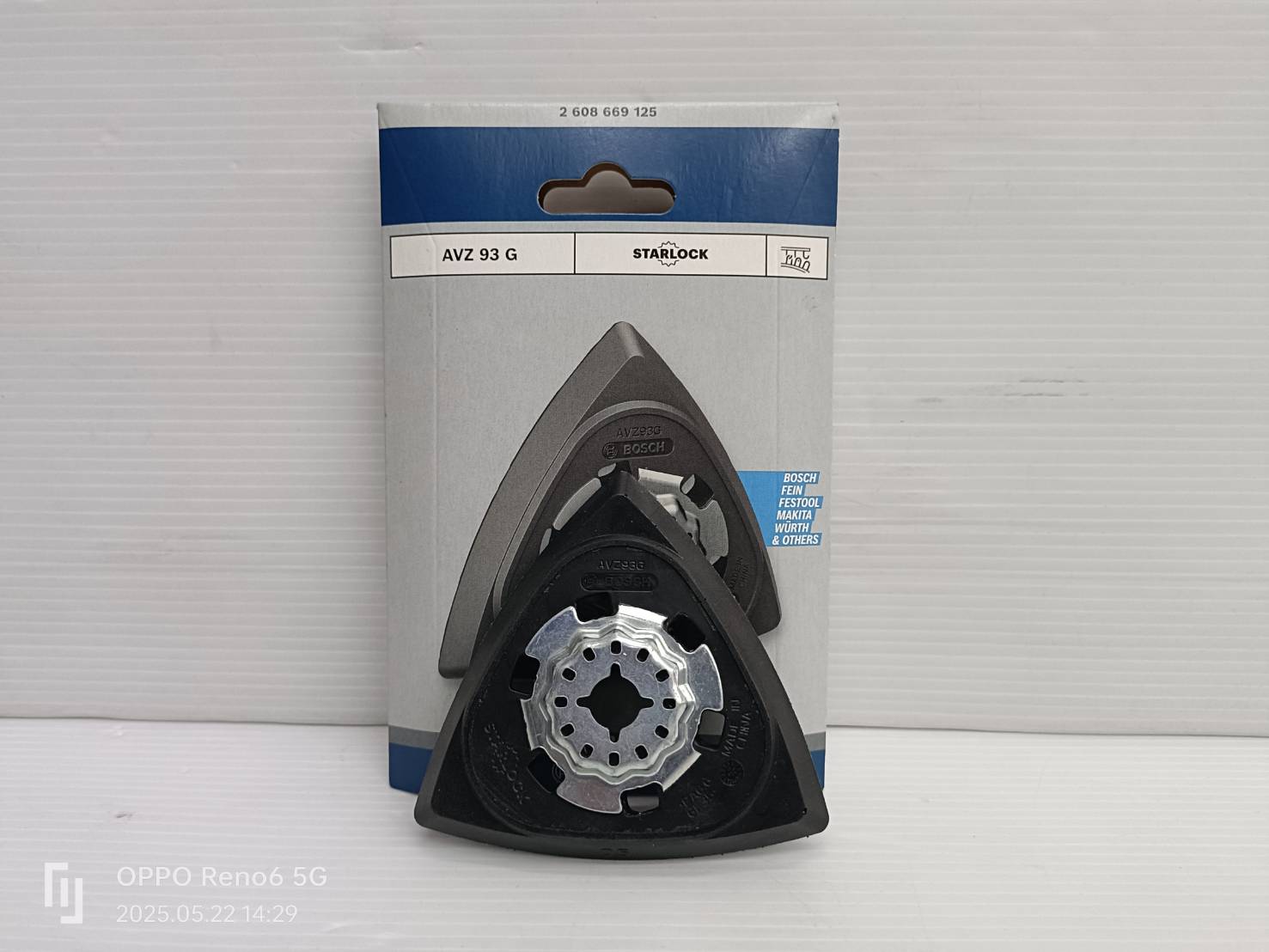 แป้นสามเหลี่ยม AVZ93G BOSCH #2608669125