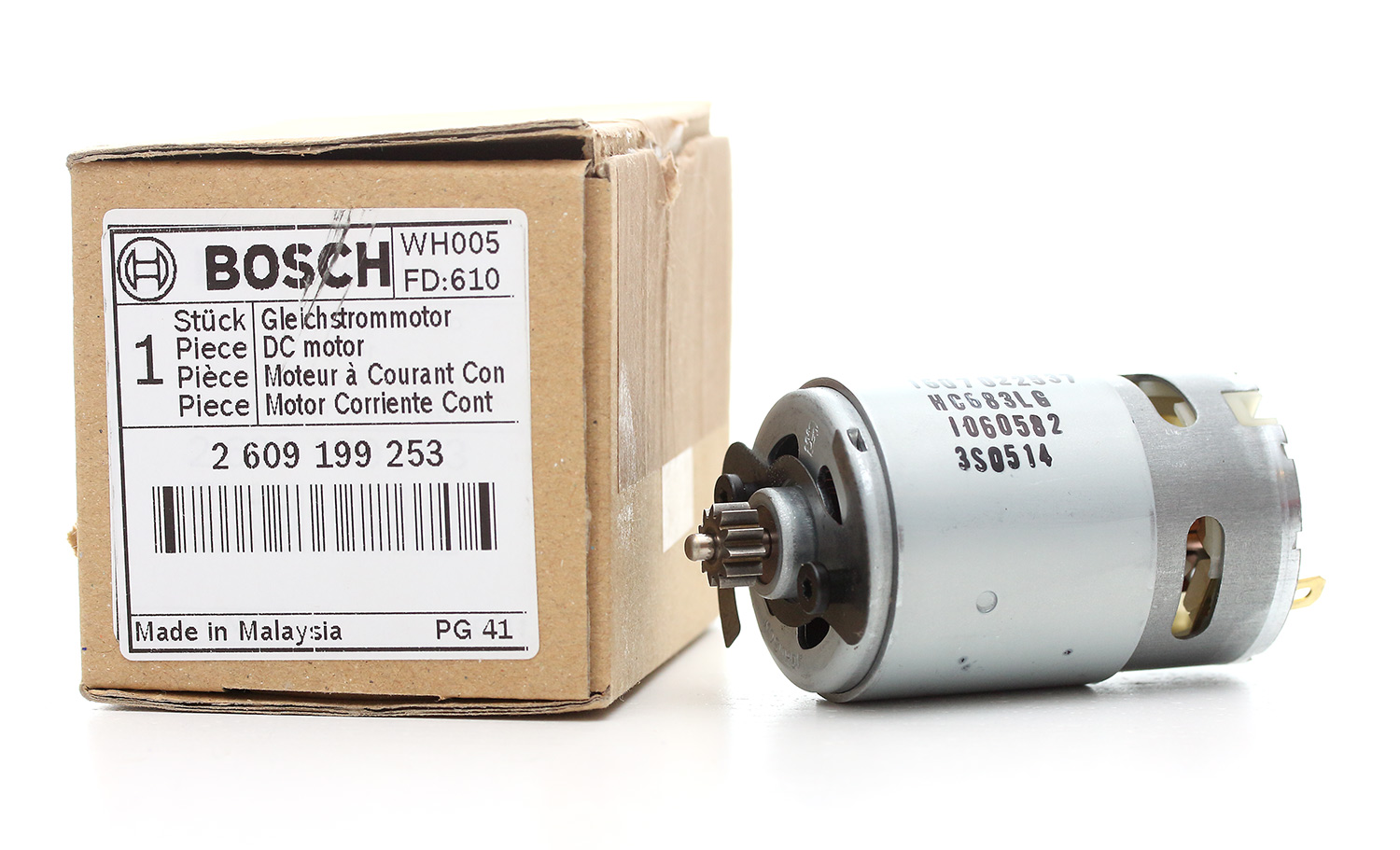 อะไหล่มอเตอร์ไร้สาย 14.4V GSR14,4-2-LI BOSCH 2609199253