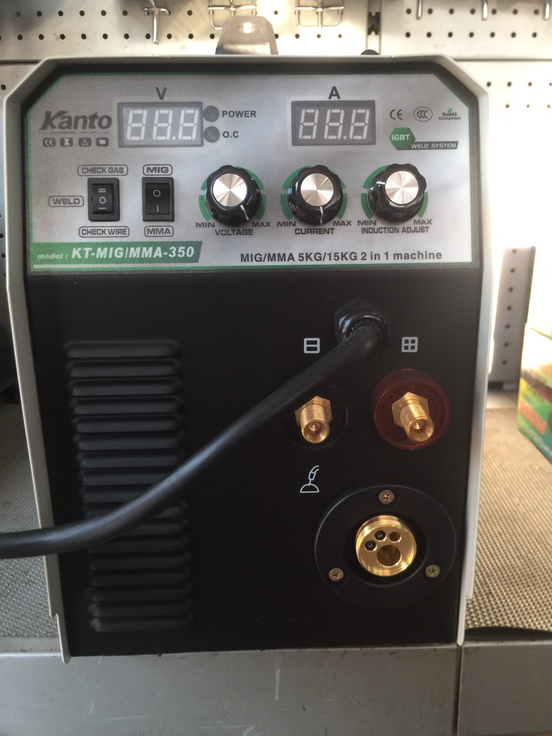 เครื่องเชื่อมไฟฟ้า2ระบบ KT-MIG/MMA-350 KANTO