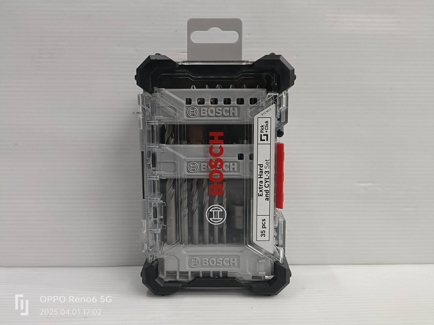 BOSCH รุ่น 2607017728 ชุดเจาะปูน Pick & Click 35 ชิ้น