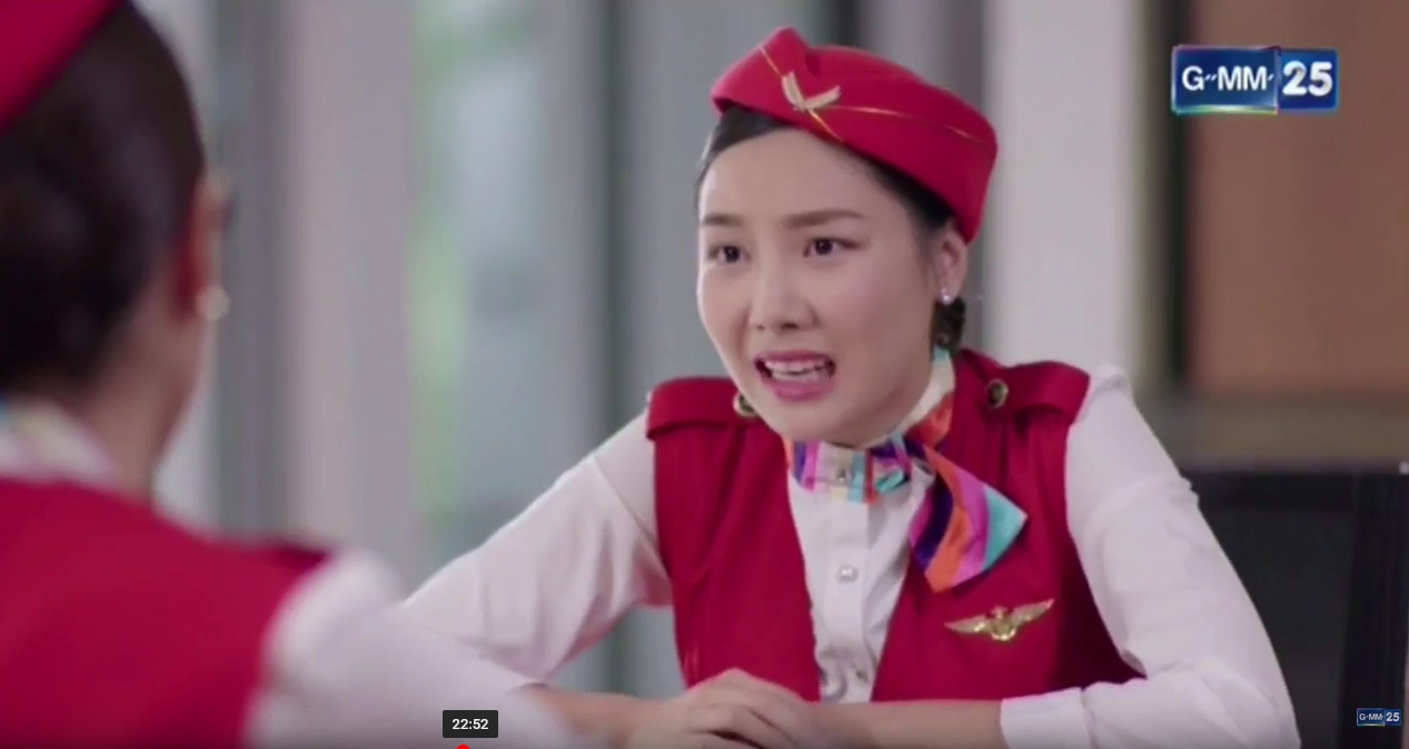 ชุดแอร์โฮสเตรส แบบชุดแซก / ชุดอาชีพในฝัน