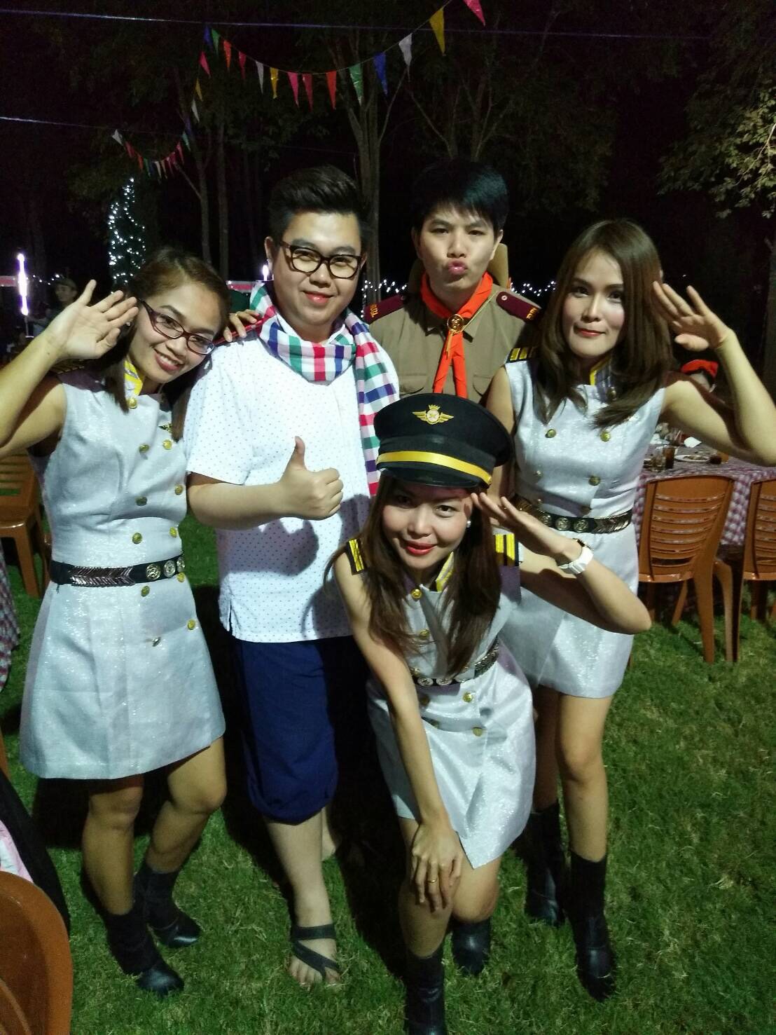 ชุดแอร์โฮสเตรส / ชุดอาชีพในฝัน