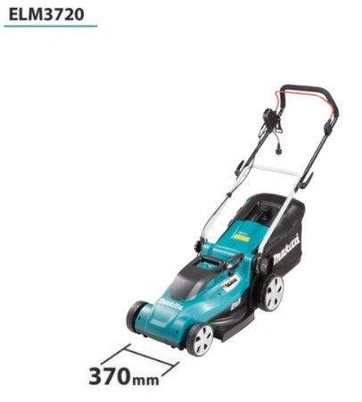 รถเข็นตัดหญ้าไฟฟ้า 370มม. ELM3720 MAKITA