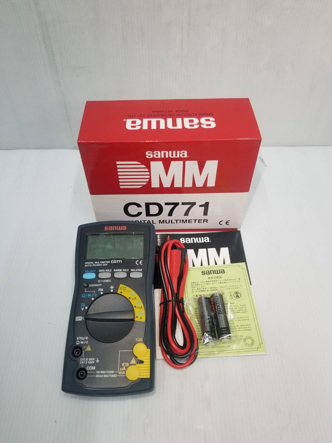 มัลติมิเตอร์ CD771 sunwa