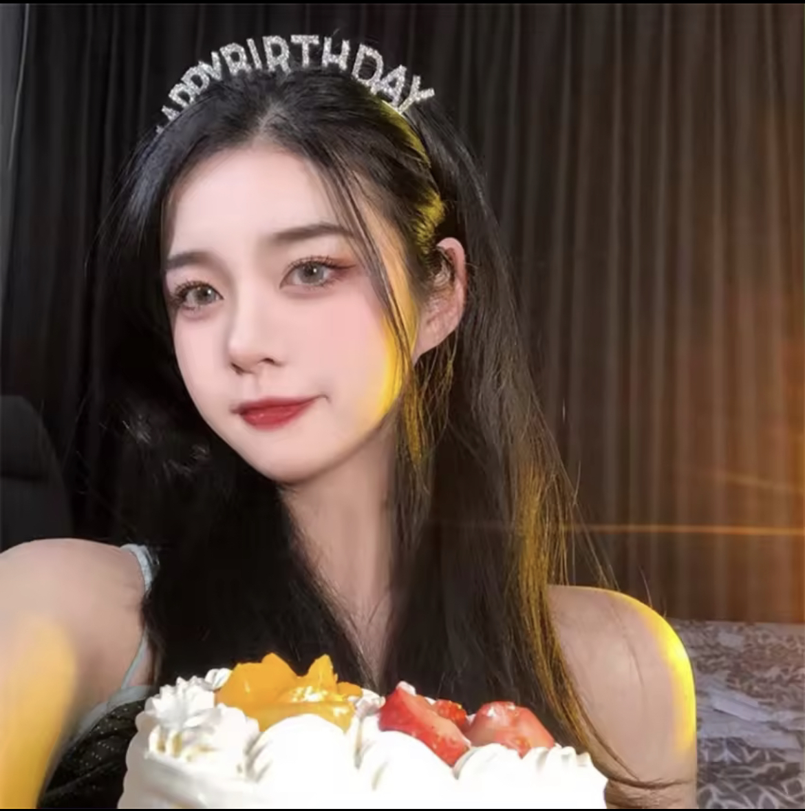 คาดผม Happy Birthday งานโลหะ พรีเมี่ยม ส่งจากไทย