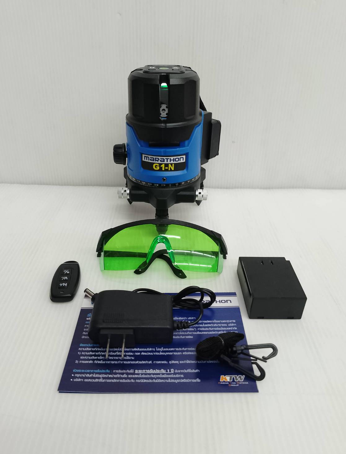 เลเซอร์ระดับ5เส้น แสงเขียว G1-N MARATHON พร้อมขาตั้ง
