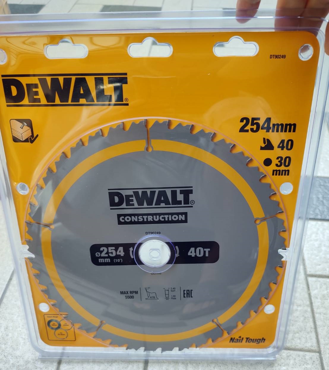 โต๊ะเลื่อยวงเดือน10" DWE7492A-IN DEWALT
