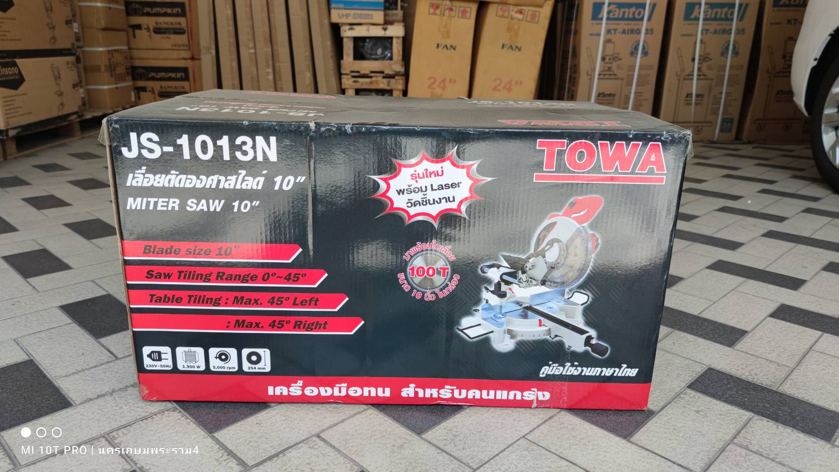 แท่นตัดองศา10" JS-1013N TOWA