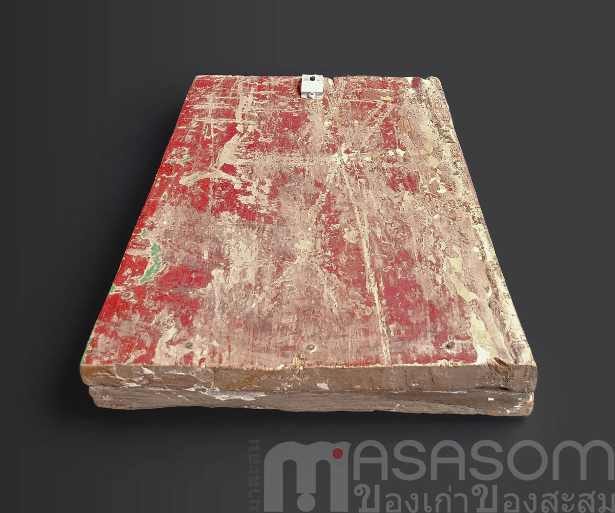 ภาพวาดในกรอบไม้เก่า