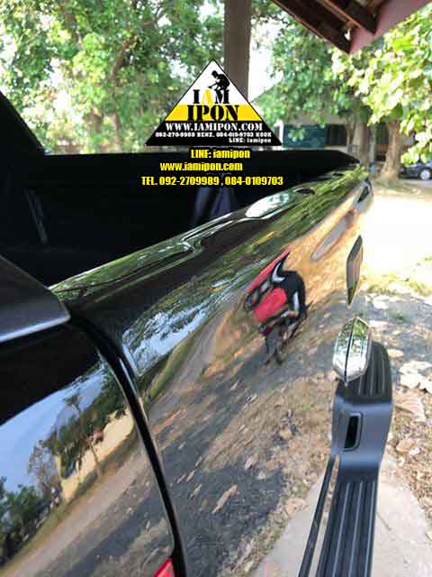 EGDE PROTECTOR PICKUP FULL FORD RANGER T6-MC CARBON กันรอยขอบกระบะคาร์บอนฟอร์ดเรนเจอร์ T6-MC