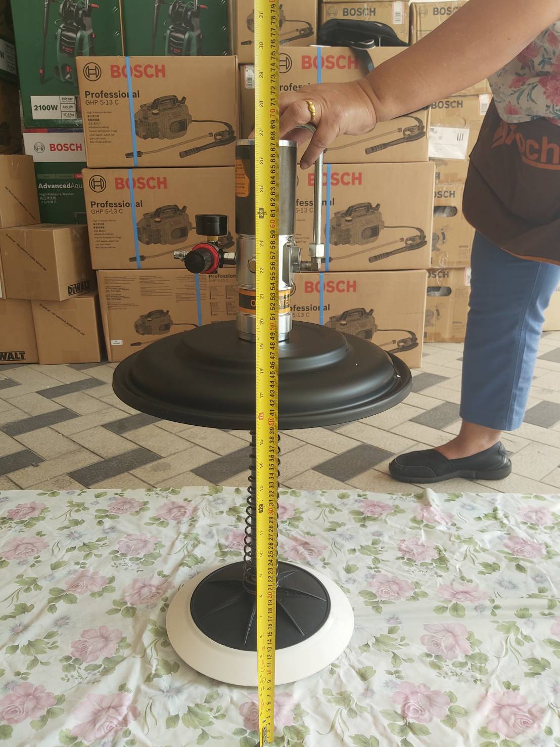 ถังอัดจารบี45ลิตร แบบใช้ลม ART:123145 DINGQI