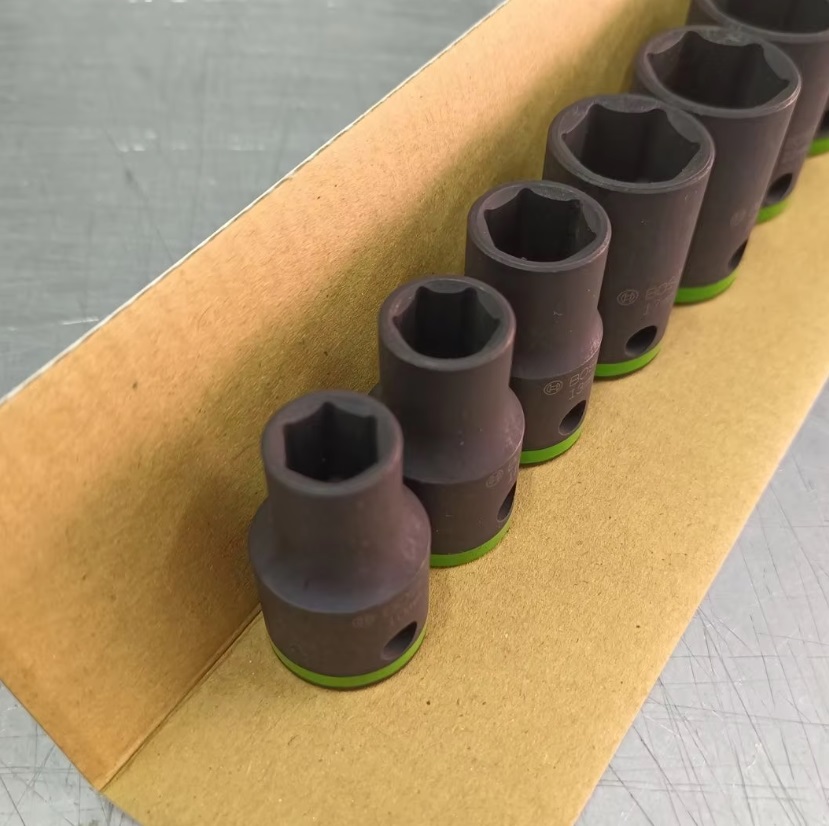 BOSCH รุ่น 2608551100 ชุดลูกบล็อก 9 ชิ้น 1/2 นิ้ว (10-27mm.)