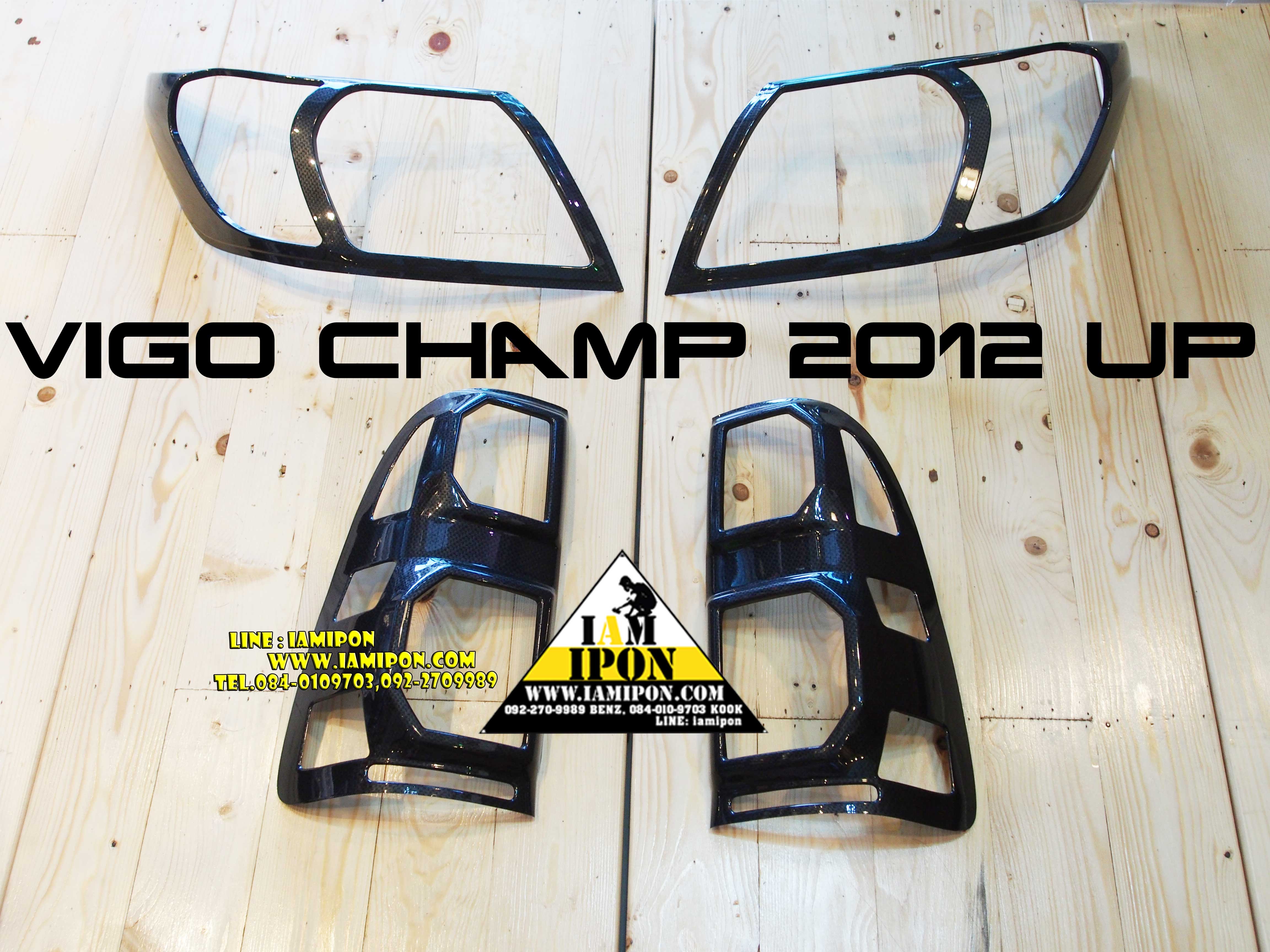 HEAD LAMP COVER CARBON ครอบไฟหน้าคาร์บอนดำ