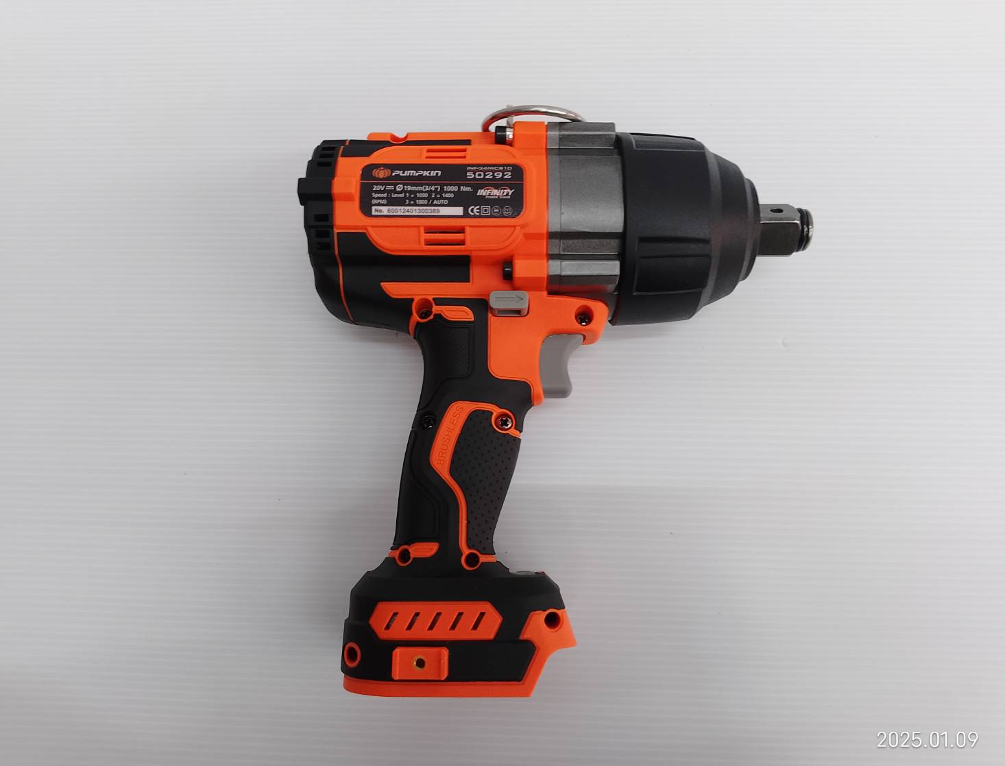 PUMPKIN บล็อกกระแทกไร้สาย 20v แรงบิดสูง 1000Nm. 3/4" INF-34IWCB10-501K 50291