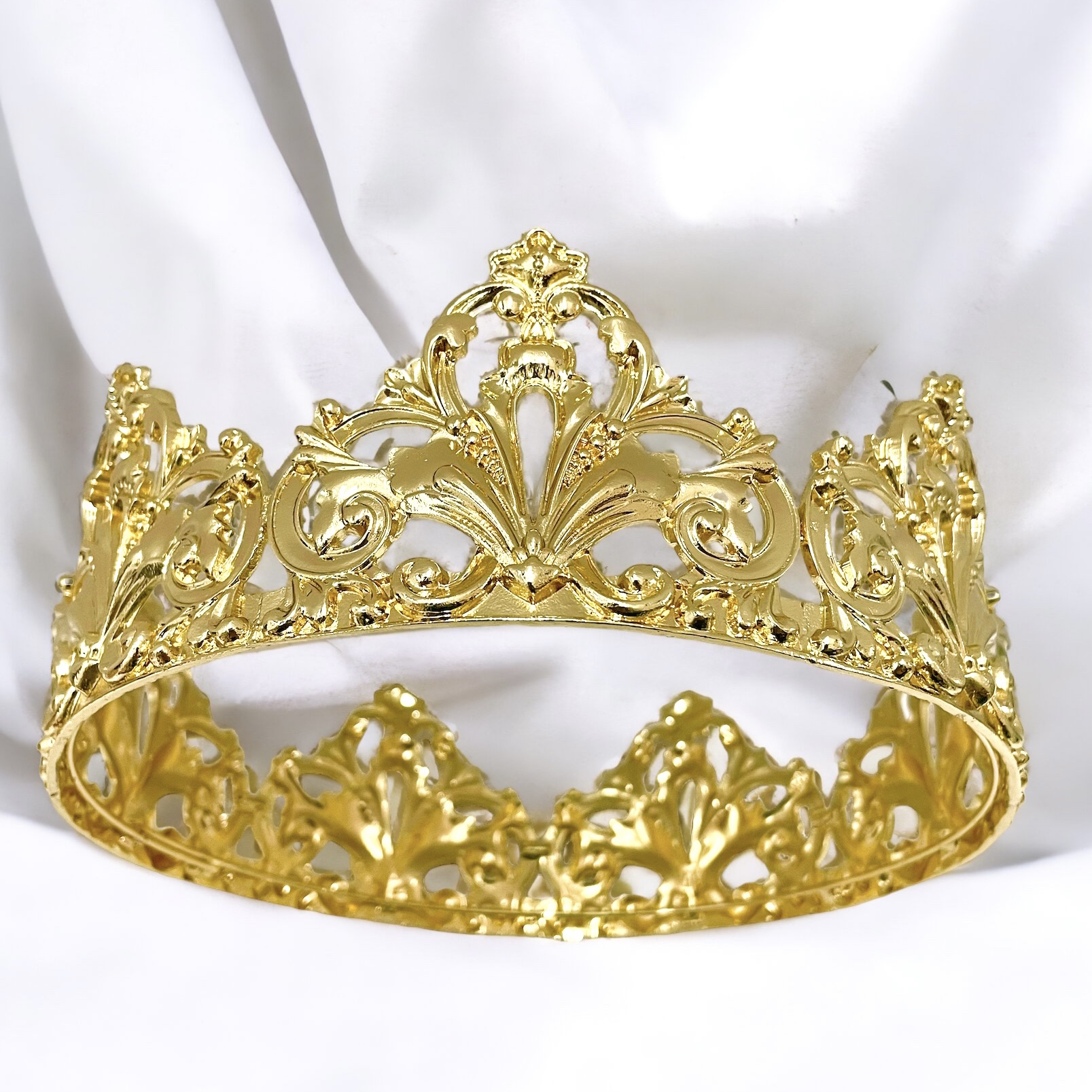 (พร้อมส่ง) มงกุฏผู้ชาย 076 มงกุฎสีทอง เจ้าชาย พระราชา การประกวด สินค้าพร้อมส่ง ไม่ต้องรอนาน งานพรีเมี่ยม ส่งด่วนจาก จ.อุบลราชธานี