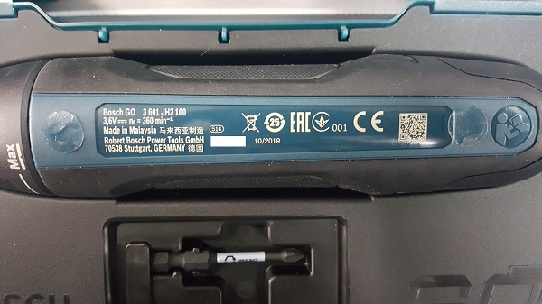 ไขควงไร้สาย 3.6V GO GEN2 SOLO