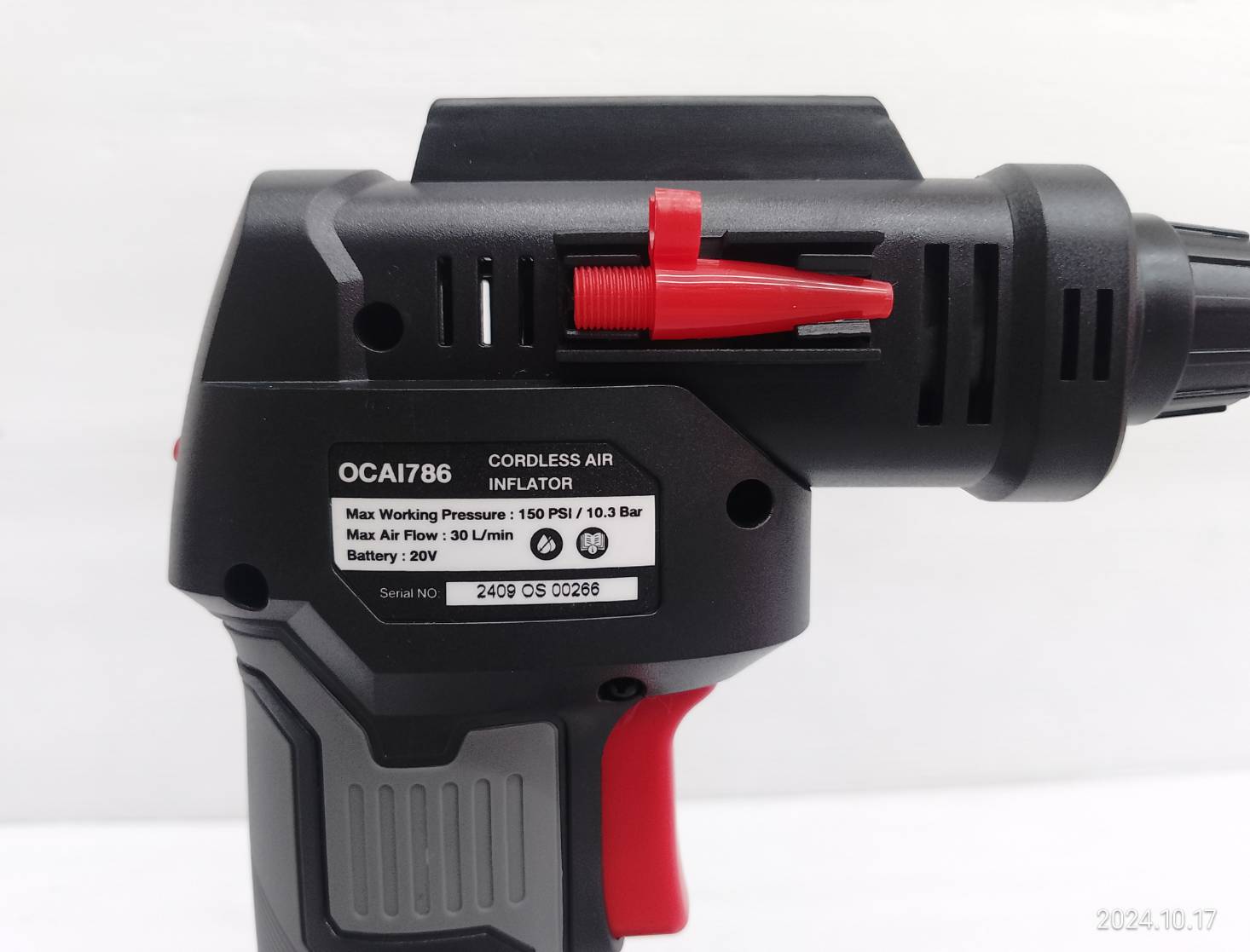 เครื่องเติมลมไร้สาย 20V OCAI786-D1 OSUKA