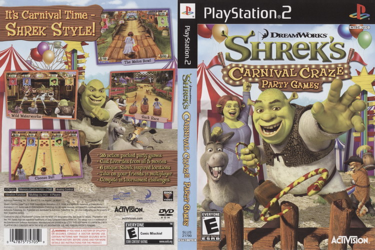 SHREK'S CARNIVAL CRAZE [US : DVD5 1 Disc]