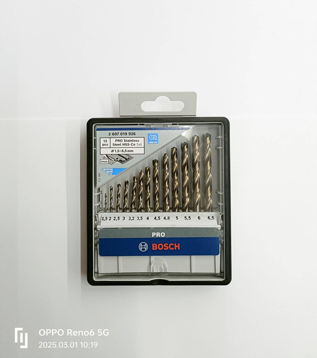 ชุดดอกHSS-Co 13ตัวชุด BOSCH 2607019926