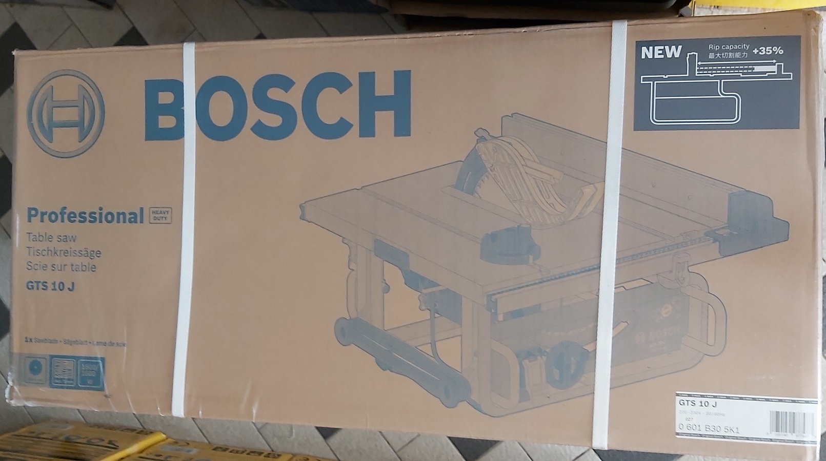 โต๊ะเลื่อยวงเดือน10" GTS10J BOSCH Gen.2