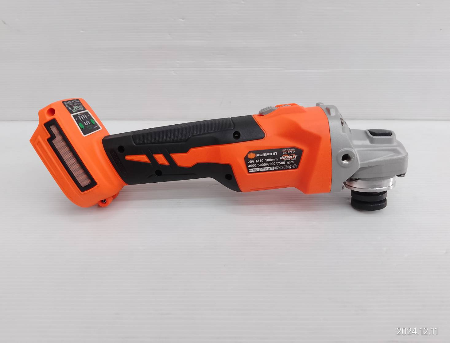 หินเจียร4" ไร้สาย ไร้แปรงถ่าน INF-4AGBL PUMPKIN